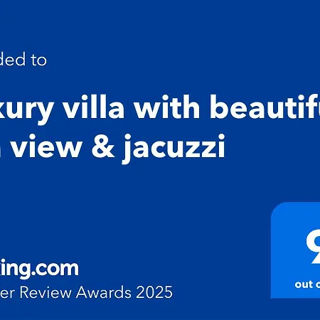 Luxury With Beautiful Sea View & Jacuzzi Villa Benalmádena